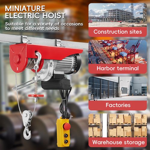 Treuil Electrique Et Bras De Support De Palan Électrique,chevre De Levage 220v 1200w