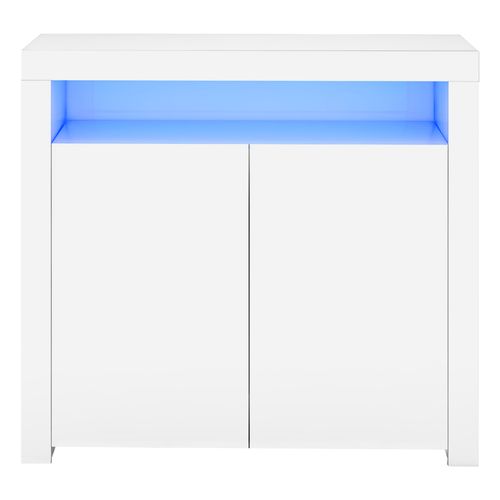 Buffet LED 2 Portes Colors Blanc