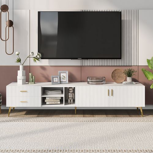 Meuble TV L.180 Cm Blanc
