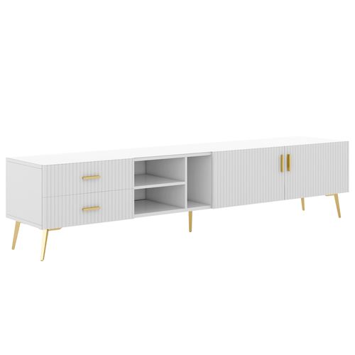 Meuble TV L.180 Cm Blanc