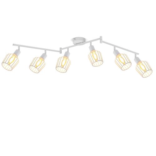 Spot De Plafond 6 Lumières E14 Spot Vintage Pour Couloir Chambre à Coucher