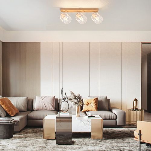 Spot Salon 3 1 Lumières Spot Rotatif à 350° E14 Chambre à Coucher