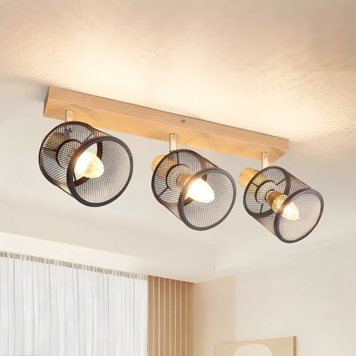 Spot De Plafond Salon Spot En Bois Moderne Pour Chambre à Coucher