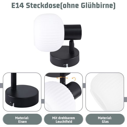 Spot Vintage E14 à 1 Flamme Spot De Plafond Élégant Pour Chambre à Coucher