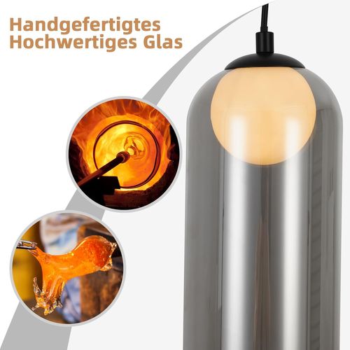 Suspension Vintage Noir Suspension G9 Pour Salle à Manger Et Chambre à Coucher