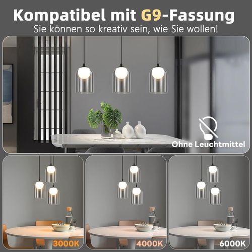 Suspension G9 Suspension Rétro Hauteur Réglable Pour Salle à Manger Salon