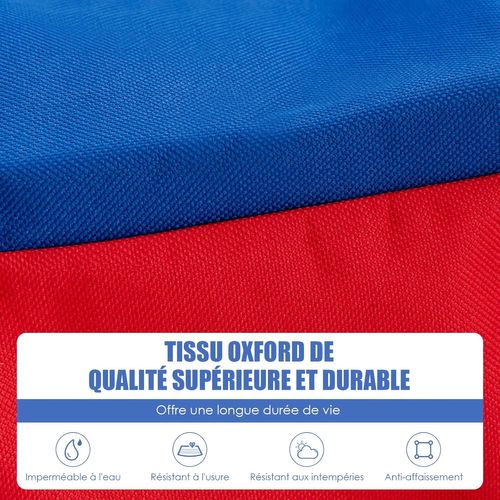 Sac De Rangement Pour Jeux Puissance 4 Géant, 84x23x36cm