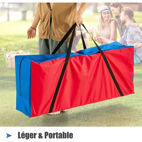 Sac De Rangement Pour Jeux Puissance 4 Géant, 84x23x36cm
