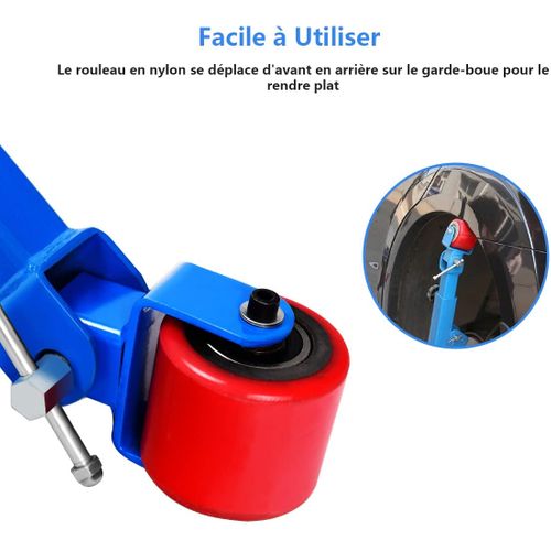 Outil De Réparation De Garde-boue Cadre En Métal, Fender Roller Reformage Extension Bleu