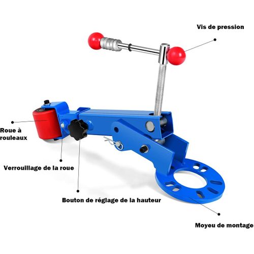 Outil De Réparation De Garde-boue Cadre En Métal, Fender Roller Reformage Extension Bleu