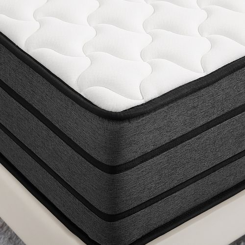 Matelas Mousse 140x200 cm INRE Epaisseur 25 cm Réversible