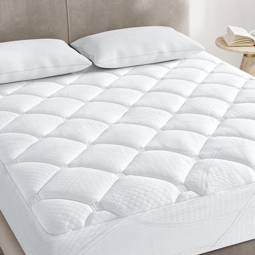 Surmatelas 160x200 Cm - Inre, Confort Optimal - Moelleux, Anti-acarien, Respirant - Lavable