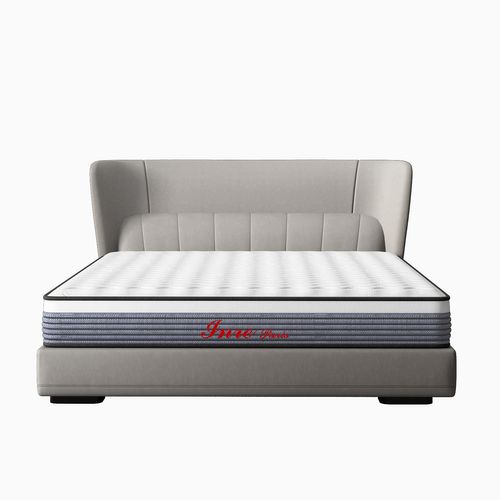Matelas Mousse 140x190 Cm - INRE - Épaisseur 20 Cm, Confort Ferme - ZZ