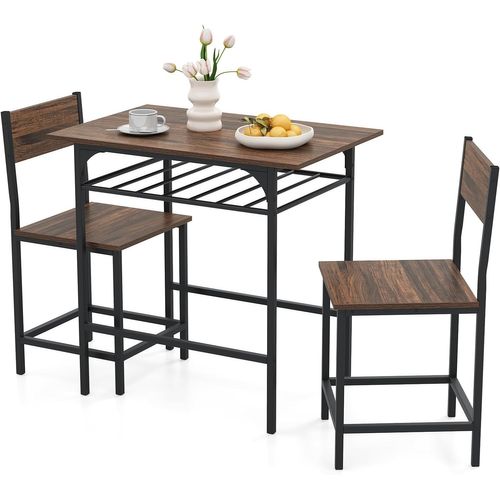 Petite Table De Cuisine 2 Personnes, Table Cuisine Avec Chaise Encastrables,salle à Manger