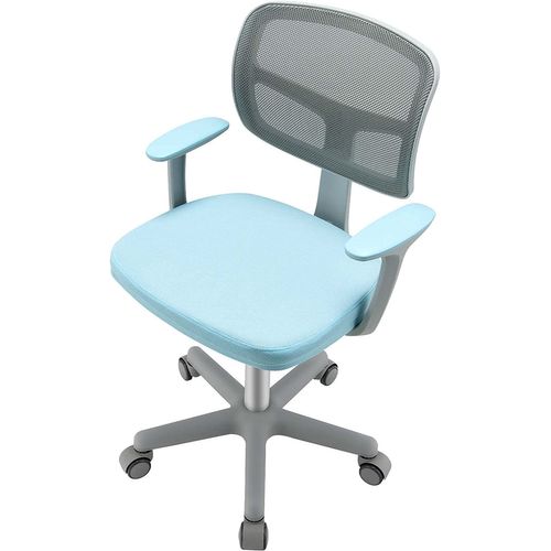 Chaise De Bureau à Roulettes Pour Enfants,soutien Lombaire, Siège Pivotant