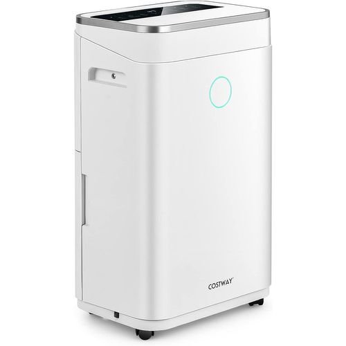 Déshumidificateur 25l/jour Réservoir D'eau 6,5l Minuterie 24h 2 Modes 2 Vitesses