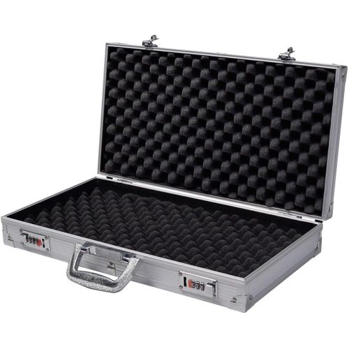 19" Valise De Rangement Sécurisée Et Solide Pour Accessoires De Tir Sportif, Etuis Rigide