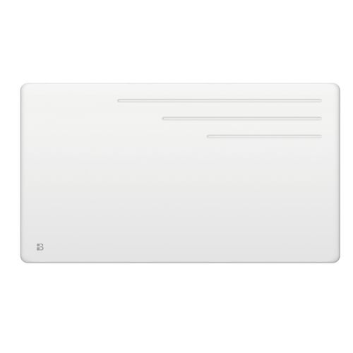 Radiateur Électrique Fixe à Inertie Sèche Fonte 1500w Motu Horizontal Blanc