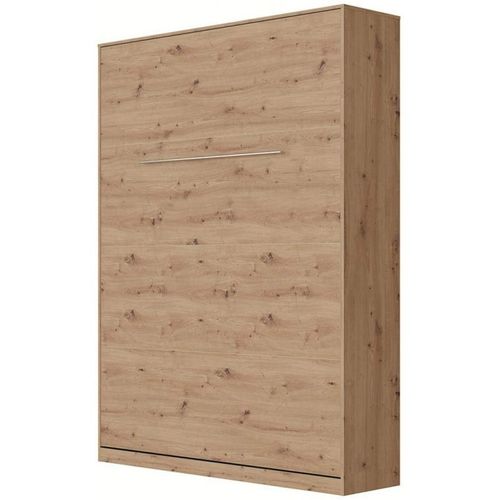 Lit Escamotable +2 Placards V 140x200+(50x2)cm Standard Chêne Sauvage/chêne Sauvage