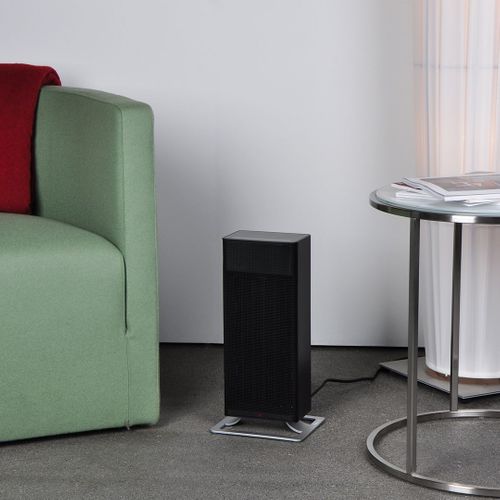 Chauffage D'appoint - Chauffage Céramique - 1000 W / 2000 W - Anna - Compact - Noir