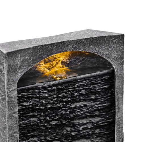 Fontaine Cascade En Finition Pierre 98 Cm