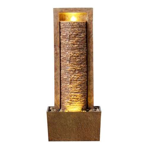 Fontaine De Jardin LED, Marron