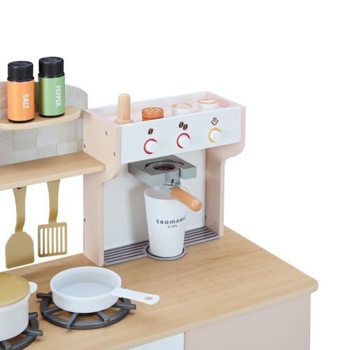 Cuisinette En Bois Avec Machine à Café