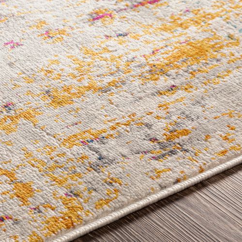 Tapis De Couloir Abstrait Moderne Multicolore/bleu 80x220 Cm Alana