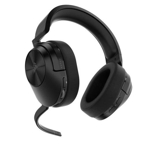 Casque PC Corsair Casque Gaming Sans Fil Hs55 Wireless Carbon, PC Et Ps5.