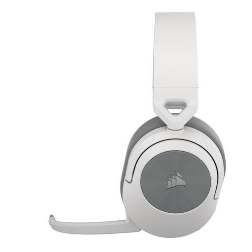 Casque Gaming Sans Fil Corsair Hs55 Wireless - Son Surround Dolby Audio 7.1 - Blanc