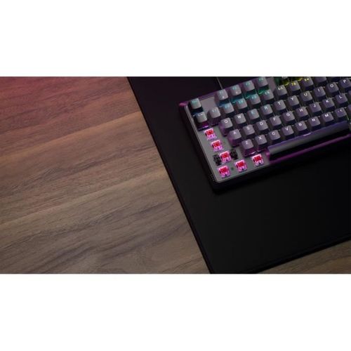 Clavier Gaming Mécanique - Corsair - K70 Core Rgb - Switchs Linéaires Corsair Red - Insonorisation