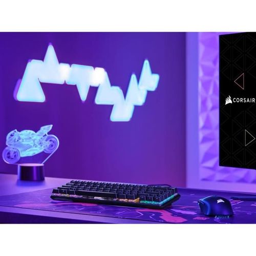 Clavier Gaming Optique Et Mécanique - K65 Pro Mini - Rétroéclaire LED Rgb