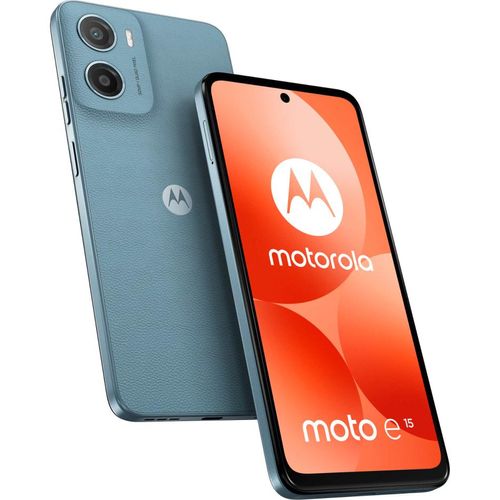 Moto E15 4g Smartphone Double Sim Ram 2 Go Mémoire Interne 64 Go Microsd Slot Écran LCD 6.67"
