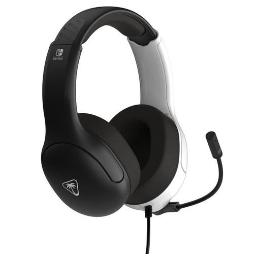 Casque Gaming Filaire - Nintendo Switch - Airlite Fit - Noir Et Blanc