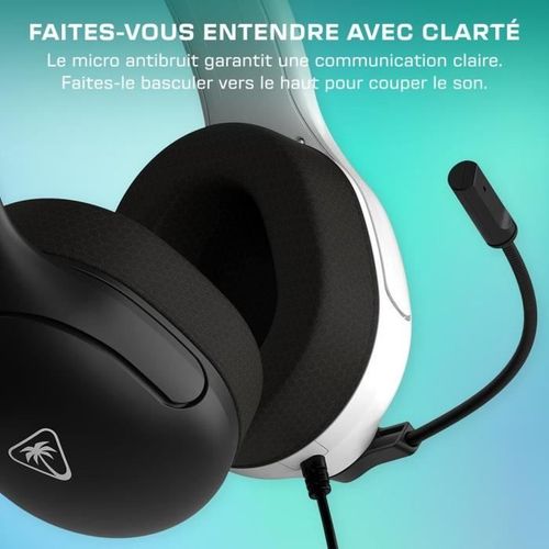 Casque Gaming Filaire - Nintendo Switch - Airlite Fit - Noir Et Blanc