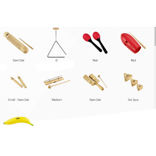 Lot 15 Percussions Coffre Bois