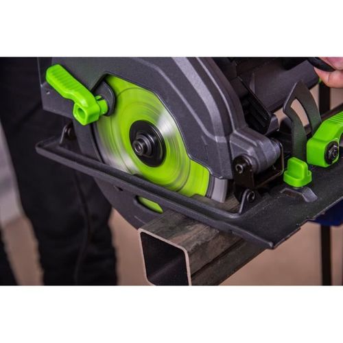 Scie Circulaire Filaire F165ccsl 1200w 165 Mm Noir Et Vert