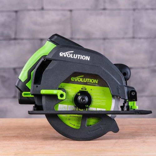 Scie Circulaire Filaire F165ccsl 1200w 165 Mm Noir Et Vert