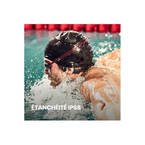 Casque Sport Sans Fil  Openswim Avec Réduction Du Bruit Noir