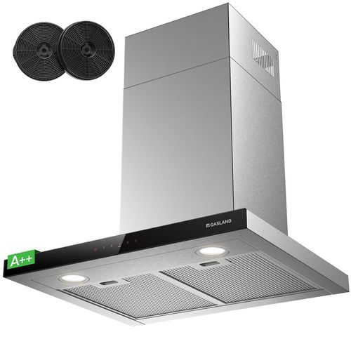 Hotte Aspirante Tr60ss A++ 60cm Evacuation/recyclage, Hotte Murale 882 M³/h 9 Niveaux Touch Control