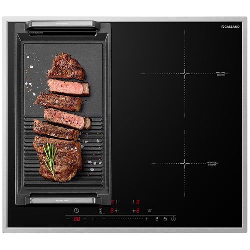 Plaque Induction Ih604bfb 4 Feux 7000 W, Encastrée 60cm, Revêtement Verre