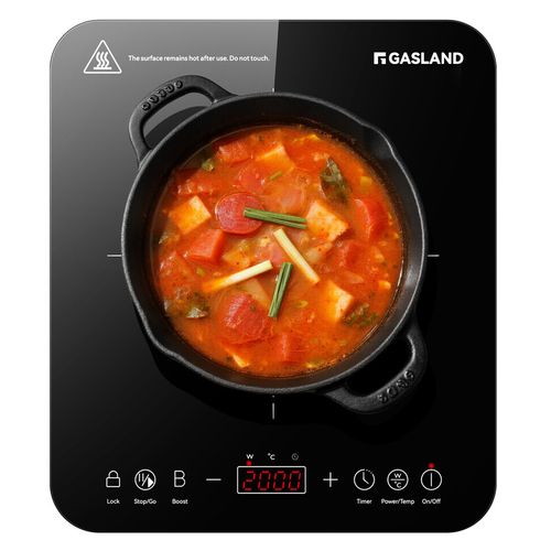 Plaque Induction Simple Ih271bta Mobile 1 Zone 27cm 2000w, 10 Niveaux De Température et puissance