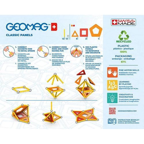 Geomag - Ecofriendly 35 PCs Panels