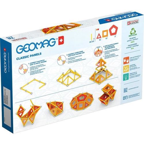 Geomag - Ecofriendly 78 PCs Panels