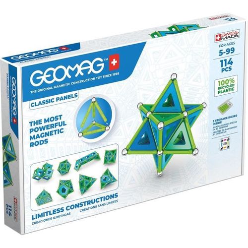 Geomag - Ecofriendly 114 PCs Panels