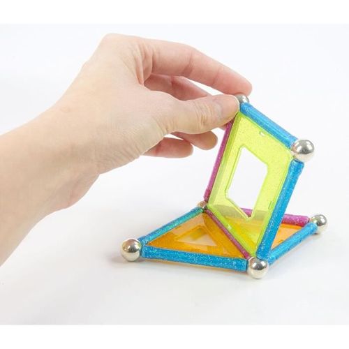 Geomag Glitter Jeu De Construction Magnétique 22pcs