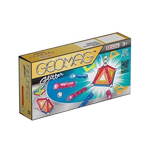 Geomag Glitter Jeu De Construction Magnétique 22pcs