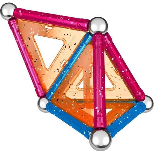Geomag Glitter Jeu De Construction Magnétique 22pcs