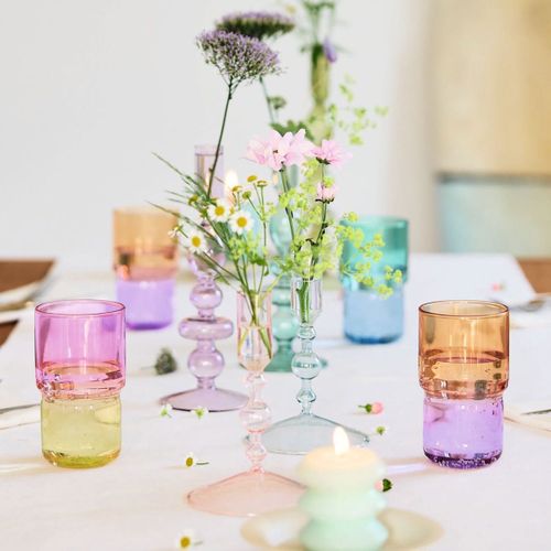 Verre à Eau Violet/orange 32 Cl Candy Mix - Luminarc