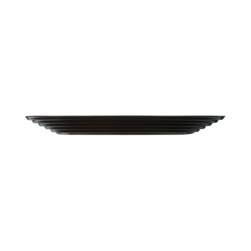 Assiette Plate Noire 25cm